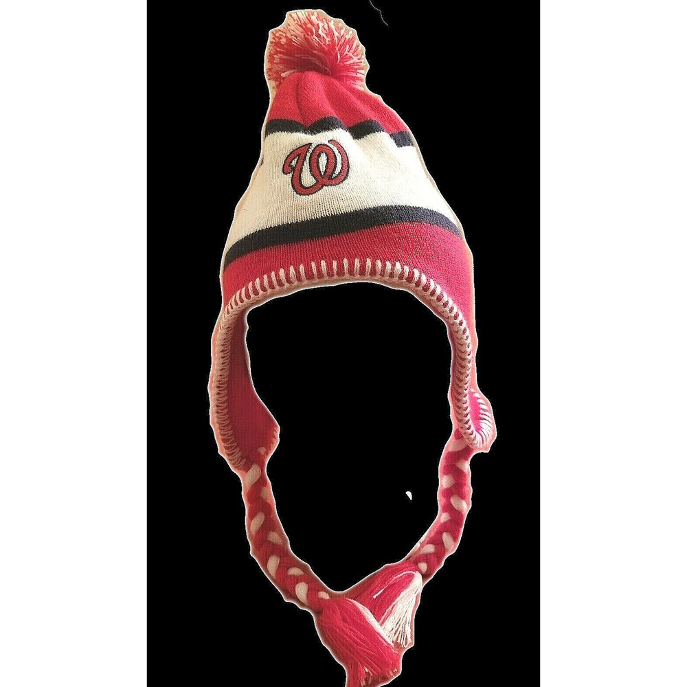 Washington Nationals SGA Beanie Hat/Cap MIP 9/28/14 Braids One Size Nats MLB